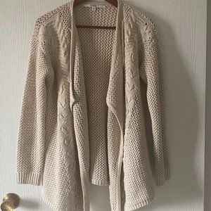 Guess Fringed Knit Sweater